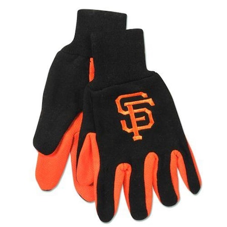 Mcarthur Towels & Sports San Francisco Giants Two Tone Gloves - Adult Size 9960694081